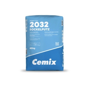 Mortar pentru tencuiala de soclu rezistenta la umezeala 40kg/sac 2032 ZementPutz/Sockelputz CemixCemix