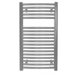Radiator baie portprosop cromat curbat kit instalare inclus 10 ani garantie - Img 1