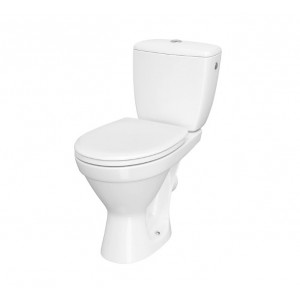 Vas WC cu rezervor și capac, 67,5 x 36 x 77 cm, alb, Cersania 010 K11-2337, Cersanit - Img 2