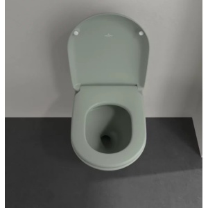 Vas WC suspendat Antao CeramicPlus, 56 x 37 x 35,5 cm, verde, Villeroy&Boch - Img 3