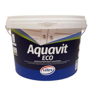Vopsea email poliuretanic pe baza de apa Vitex AQUAVIT ECO alb satin 2.139L baza de colorare