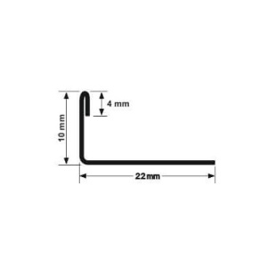 Bagheta dreapta flexibila inox lucios PSF 110.84 2.5ML/BUC - Img 2