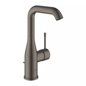 Baterie lavoar Essence New L-Size, ventil pop-up, Brushed Hard Graphite Grohe - Img 1