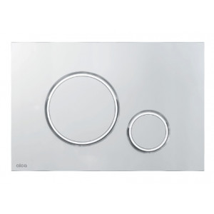 Clapeta actionare THIN crom lucios - cromat mat M772 Alcadrain - Img 1