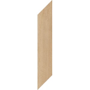 Decor Heartwood Honey Chevron Dreapta 9.8 x 59.8, interior-exterior, tip parchet, rectificat, bej, Paradyz
