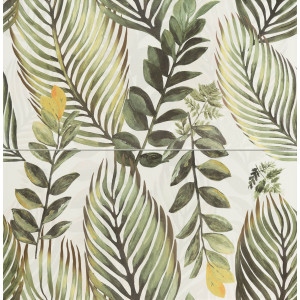 Decor PERLINA FLOWER 2-elemente 61.8x60.8cm - Img 1