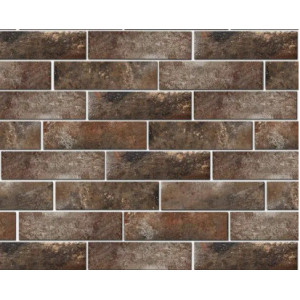 Faianta elevatie ARTEON TAUPE interior/exterior, maro-negru mat, tip caramida 6.6X24.5cm  - Img 2