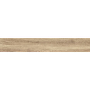 Gresie ALAMI BEIGE STR 19x119.8cm, interior-exterior, tip lemn, rectificat, bej, Tubadzin