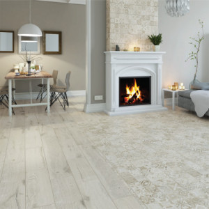 Gresie AMARANTE GREY 9946, tip lemn, portelanat, rectificat, interior - exterior, gri mat 20x120cm KAI - Img 4
