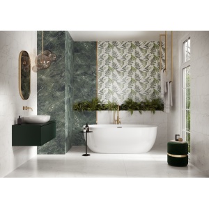 Gresie Elba white 59.8x59.8cm Tubadzin - Img 2