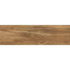 Gresie YORK BROWN tip lemn, portelanata, interior-exterior, maro mat 17.5x60cm Cerrad