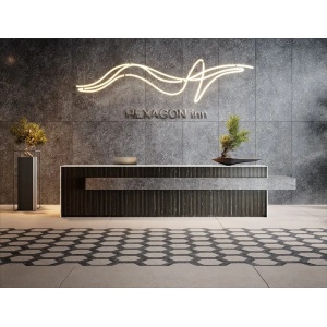 Gresie Zimba Grey Str Porcelain MAT 59.8x119.8cm Tubadzin - Img 2