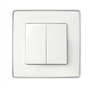 Intrerupator dublu 75398-39 Simon - Img 1