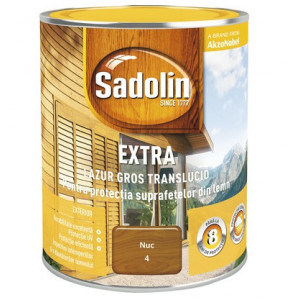 Lazura pentru lemn Sadolin extra nuc 1L