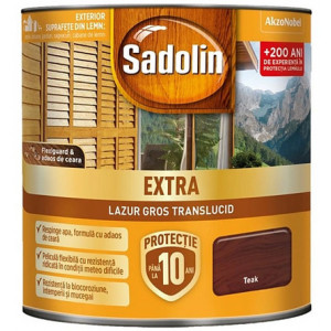 Lazura pentru lemn Sadolin extra teak 3L