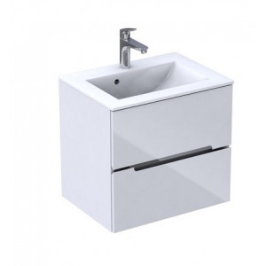 Mobilier SILVER 60cm 2 sertare soft-close - Img 3