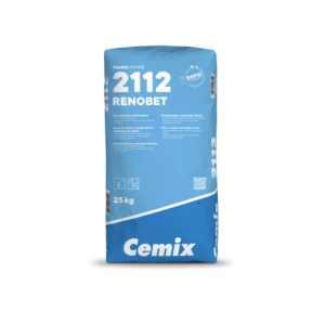 Mortar pentru finisare beton 25kg/sac 2112 Renobet Cemix