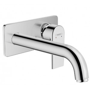 Ornament baterie lavoar perete VERNIS SHAPE pipa 20,5 cm 71578000 Hansgrohe fara corp incastrat - Img 1
