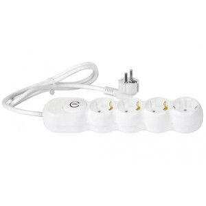 Prelungitor multipriza cu intrerupator 4 locasuri priza 1.5m