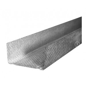 Profil UW 75x4000mm metalic 0.6mm pentru pereţi din gips-carton Knauf