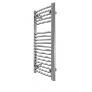 Radiator baie portprosop cromat curbat kit instalare inclus 10 ani garantie - Img 2