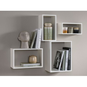 Set 4 rafturi de perete Windows Dolle