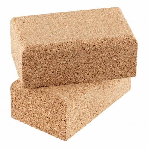Sanding block EcoCMK, made of cork, set of 2 pieces
