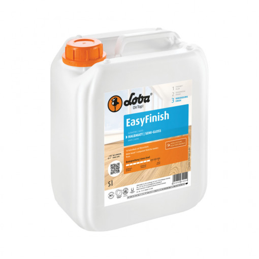Wood & Cork Varnish, semi-glossy, Loba EasyFinish 5L