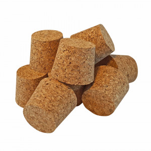 Tapered cork stoppers, 35x55/49mm, set of 10 pieces - Img 1