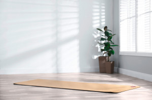 YOGA Design EcoCMK Set of 1 Yoga Mat, 2 cork blocks and 1 ball for yoga, pilates and physiotherapy - Img 3