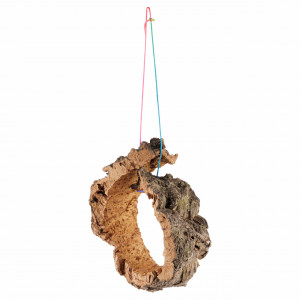 Bird seat, Cork Perch Eco Swing, made of natural cork, 15-20/6cm, 1 piece