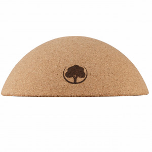 Pernă placa de echilibru EcoCMK, pentru balance board, cork pillow, din pluta naturala, 20x7cm - Img 1