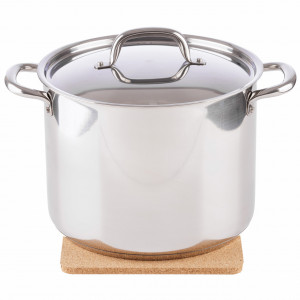 EcoCMK Μαγνητικός Φυσικός Φελλός Θήκη Hot Pot Τετράγωνη 20x20cm/10mm - Img 2