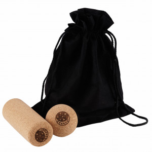 Set masaj EcoCMK Duo MOON Design, cilindru și minge din plută pentru yoga, pliates, kinetoterapie - Img 1