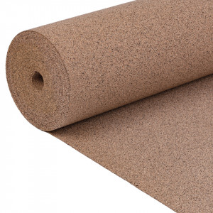Cork Roll EcoCMK 10x1m/3mm Fine grain cork black & brown - Img 2