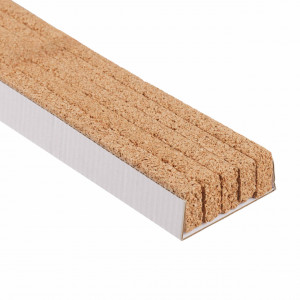 Cork strips for Expansion joints EcoCMK 940x10x22mm, natural cork, set of 5 pieces - Img 5