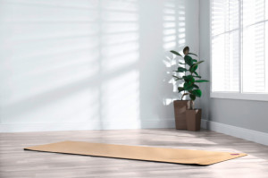 Yoga EcoCMK Set, 1 cork rubber mat and 2 yoga blocks made of natural cork - Img 3