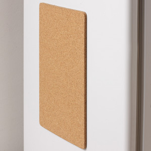 A4 cork noticeboard magnetic Eco CMK, with push pins - Img 3