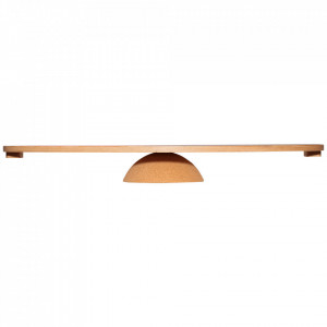 Balance board Hemisphere EcoCMK Medium, made of natural cork, 25x9cm - Img 2