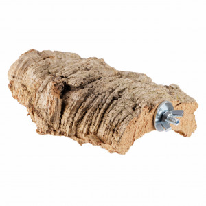 Bird seat, Cork Perch EcoCMK, made of natural cork, 20x10cm, 1 piece - Img 1