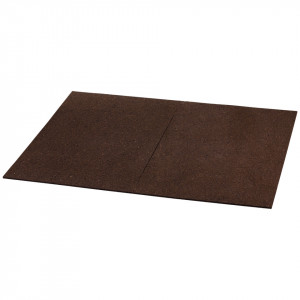 Cork sheet EcoCMK 94*64cm/8mm, black cork agglomerate, for Notice Board/Decor/Craft - Img 3