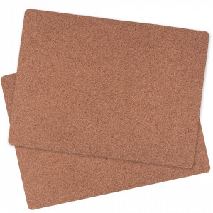 Suport pentru farfurii EcoCMK, din plută, placemats, dreptungular, set 2buc - Img 3