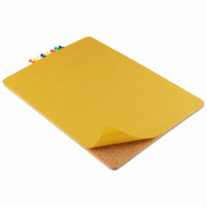 A4 cork pinboard EcoCMK, with self -adhesive cork and push pins - Img 2