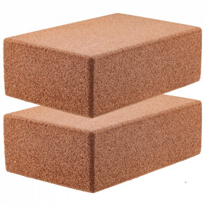 Yoga EcoCMK Set, 1 cork rubber mat and 2 yoga blocks made of natural cork - Img 6