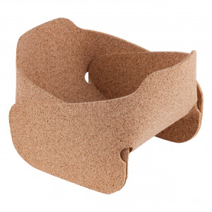 Bread basket EcoCMK, made of natural cork, Ø20 cm - Img 1