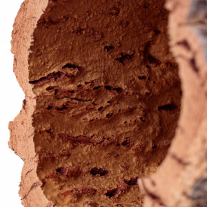 Cork Tube Tunnel Eco CMK for terrarium, aquarium, crafts or decoration, natural cork, 15-20x80cm - Img 4