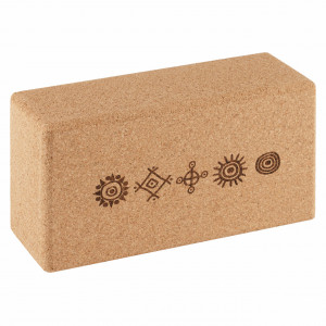 SUN Design EcoCMK Set of 1 Yoga Mat, 2 cork blocks and 1 ball for yoga, pilates and physiotherapy - Img 6