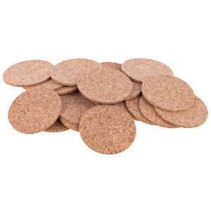 Cork discs EcoCMK , Cork dots set 10 Pieces - Img 3
