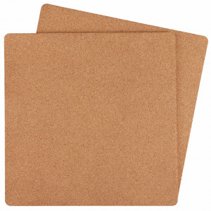 Cork placemats EcoCMK, Brown, square, set of 2 pieces - Img 2