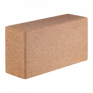 Τούβλο γιόγκα EcoCMK, φυσικός φελλός, 22,5x12x7,5cm - Img 3